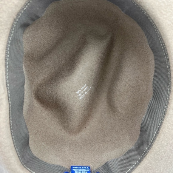 HAT ATTACK Tan Wool Fedora Hat - Picture 11 of 11